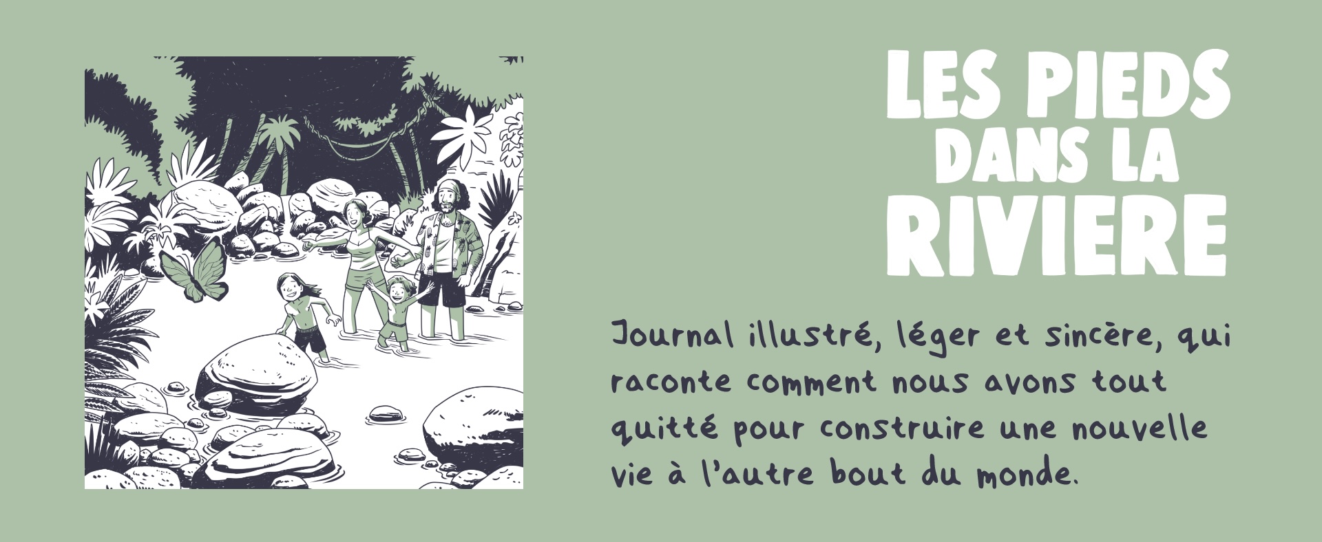 Les pieds dans la rivière